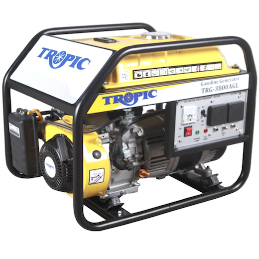 Tropic Petrol Generator 3800W, 223CC, 15L, 54kg TRG-3800AGL